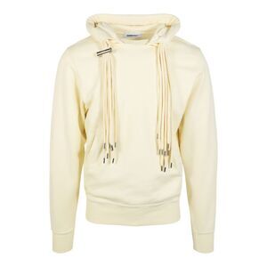 パーカー・フーディ AMBUSH SS24 Ivory cotton sweatshirt (BMBB001S24FLE001 3131) Ambush | Sweaters | Ambush Men Ivory Cotton Sweatshirt